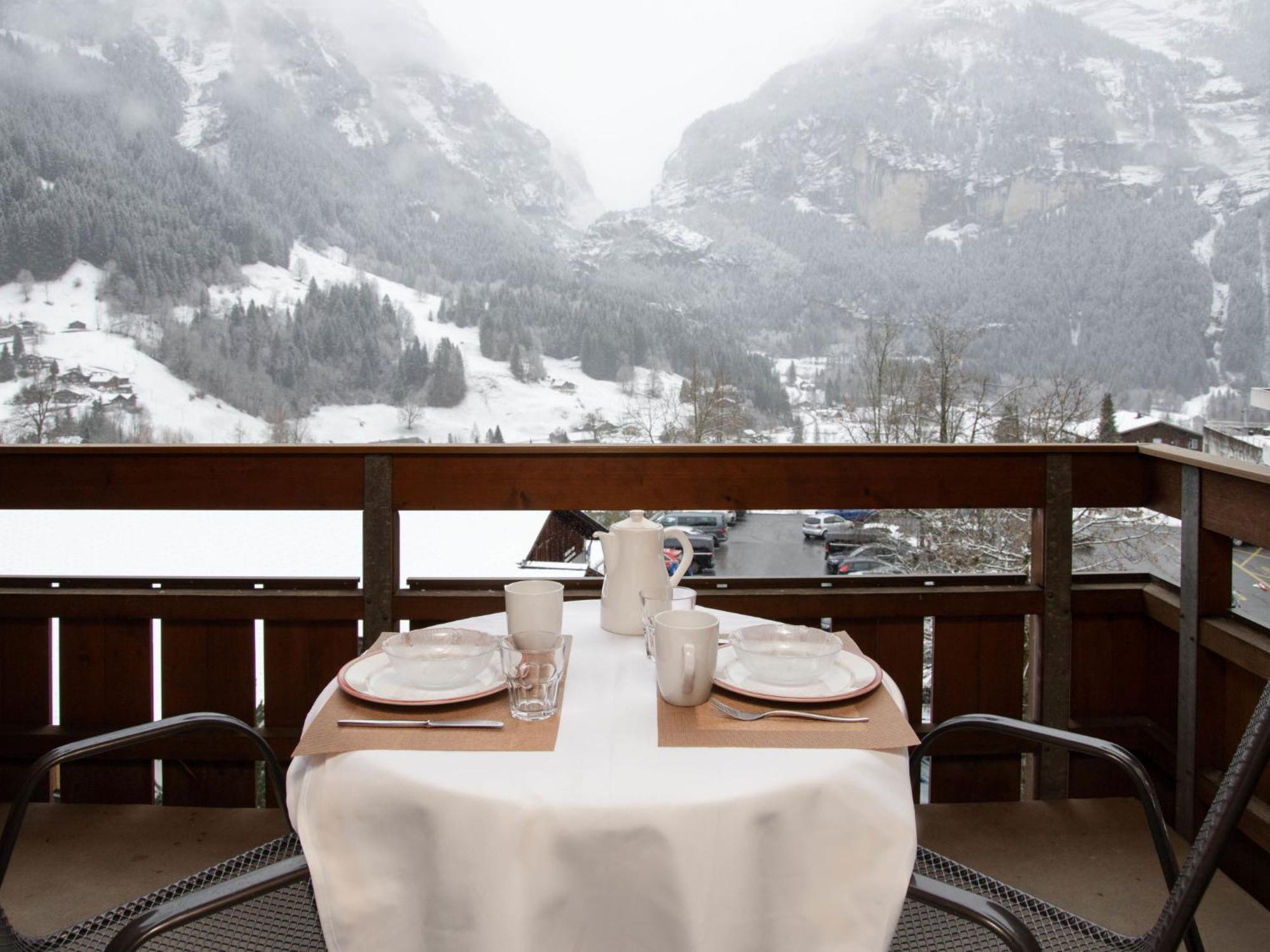 Apartment Chalet Abendrot Apartments-10 By Interhome Grindelwald Bagian luar foto